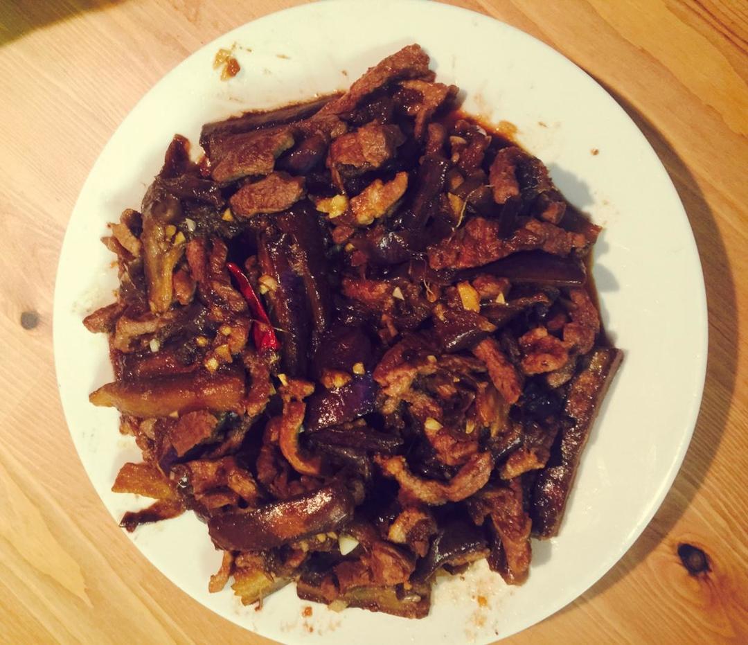 下饭菜 蒜香茄子烧肉的做法