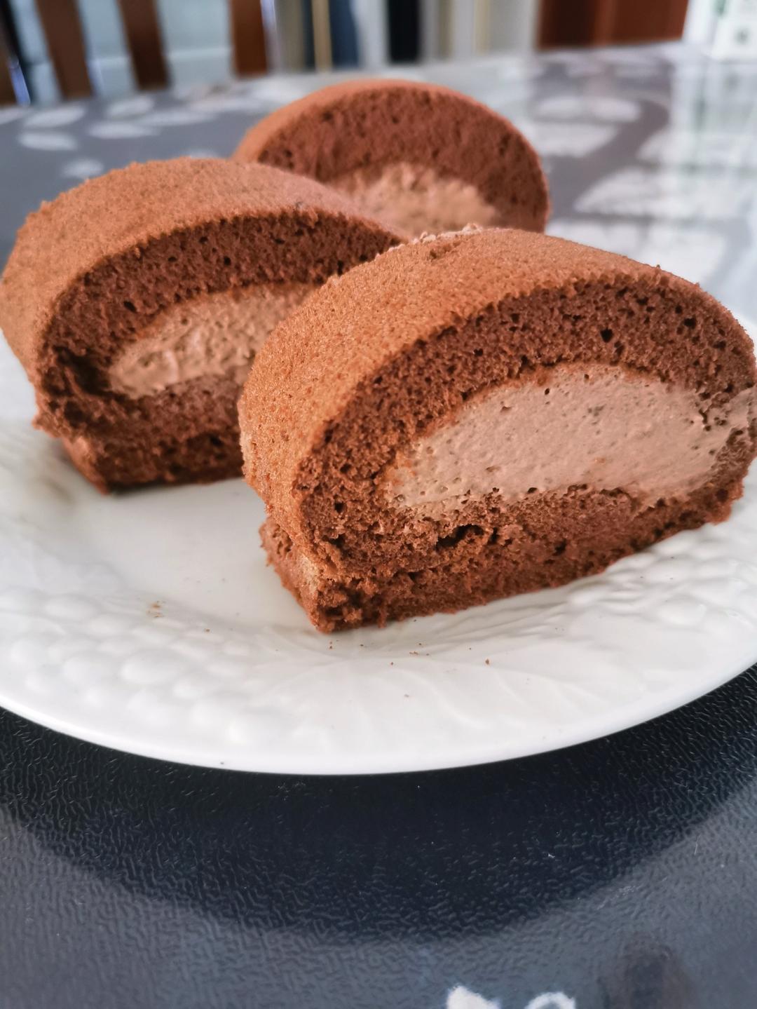 双重巧克力浓郁卷/香香香香···香喷喷的巧克力卷~/烘焙视频蛋糕篇10「中卷」