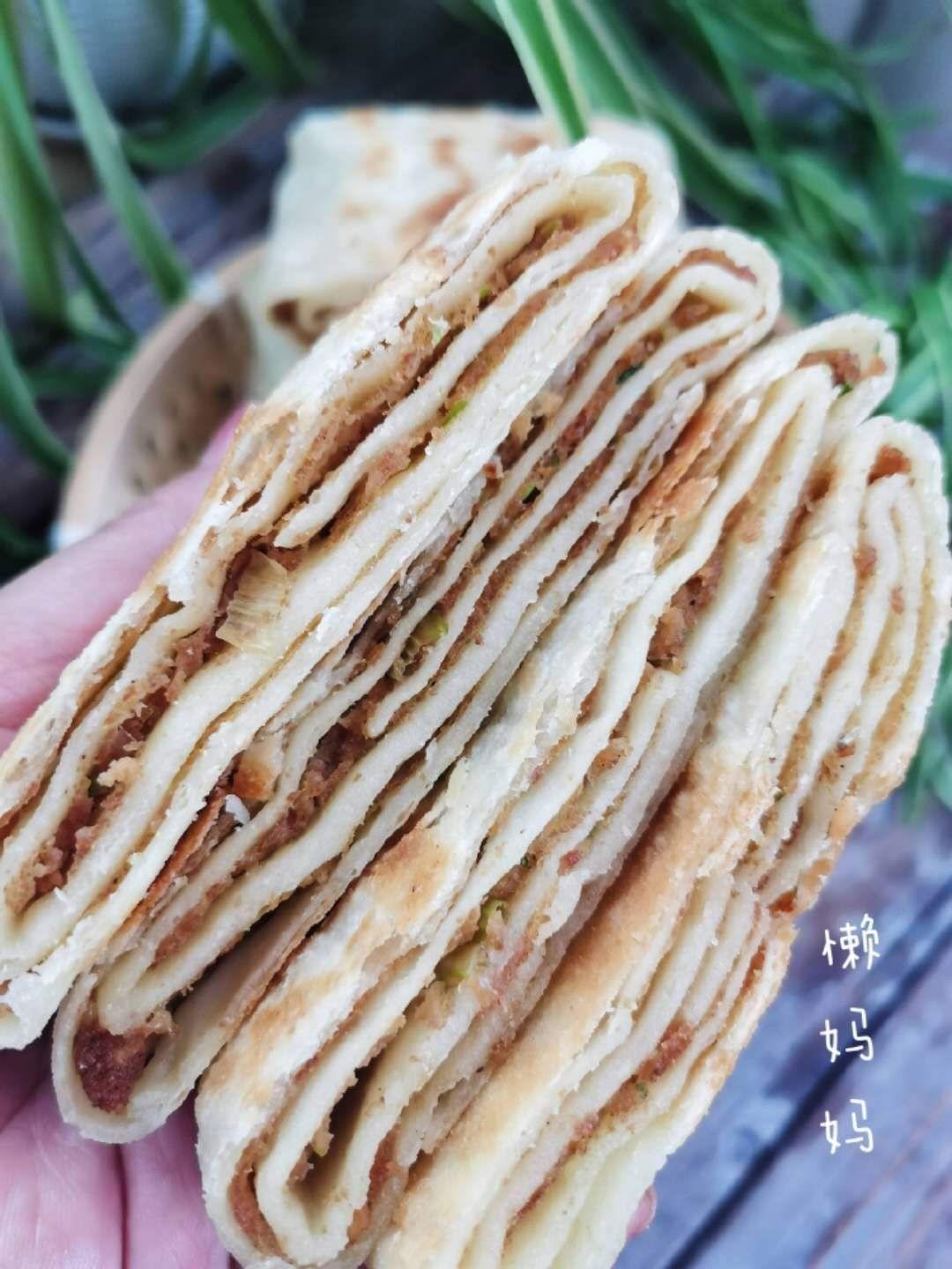 简单好吃的多层肉饼