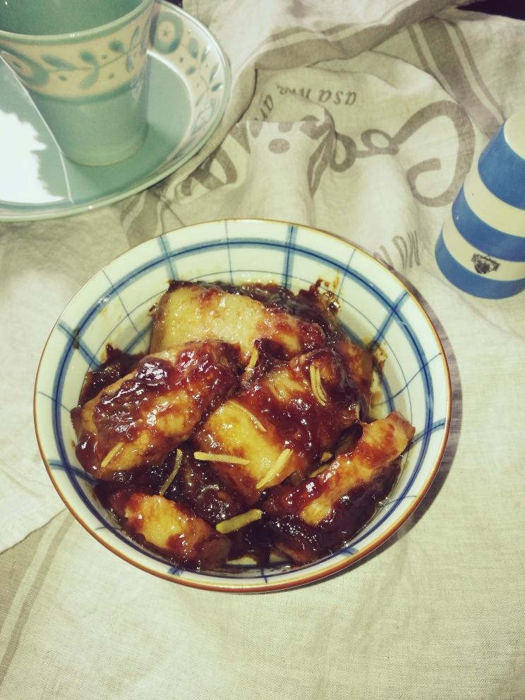 葛粉蒸肉的做法