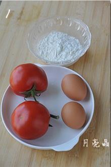 番茄鸡蛋疙瘩汤的做法 步骤1