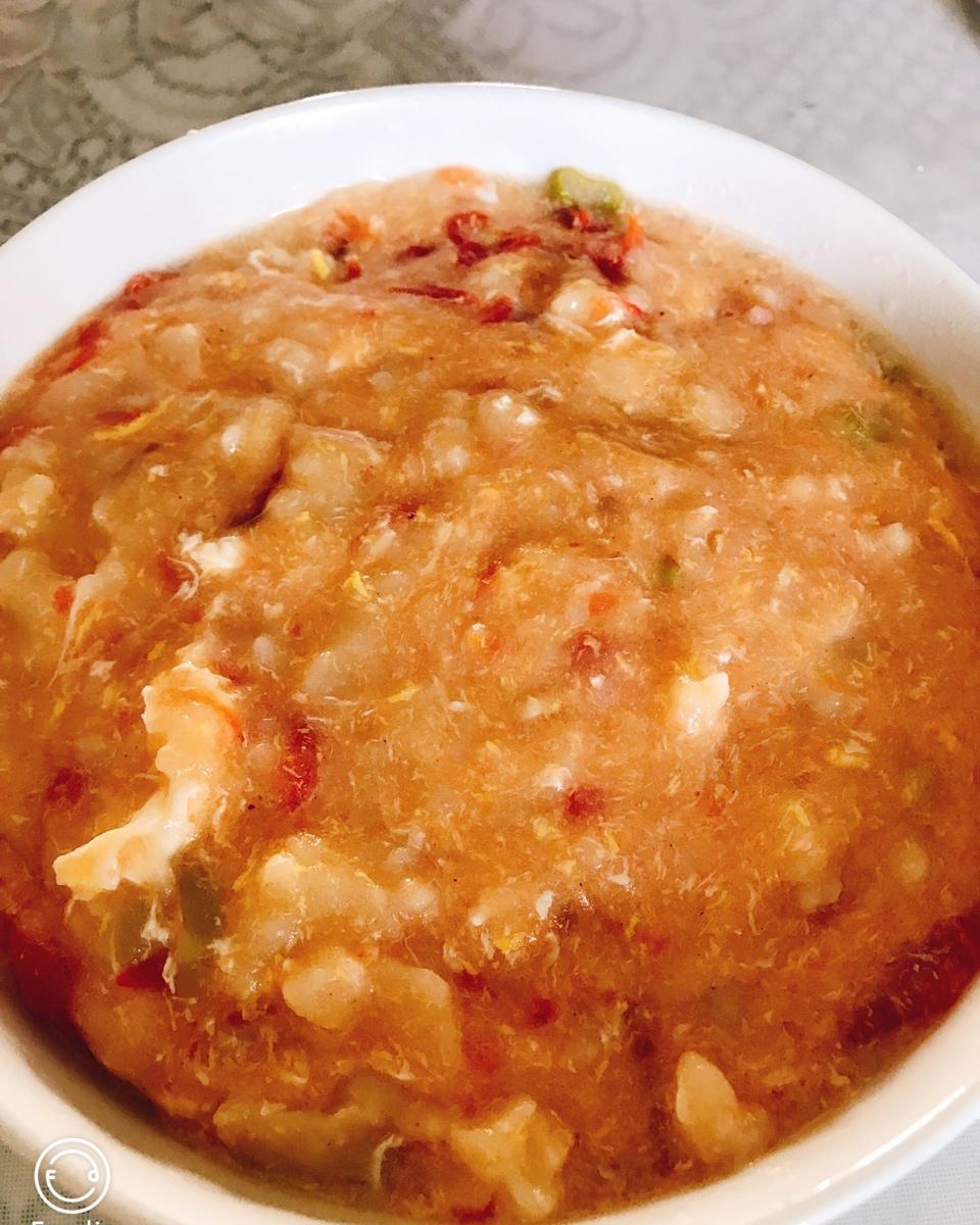 西红柿鸡蛋疙瘩汤