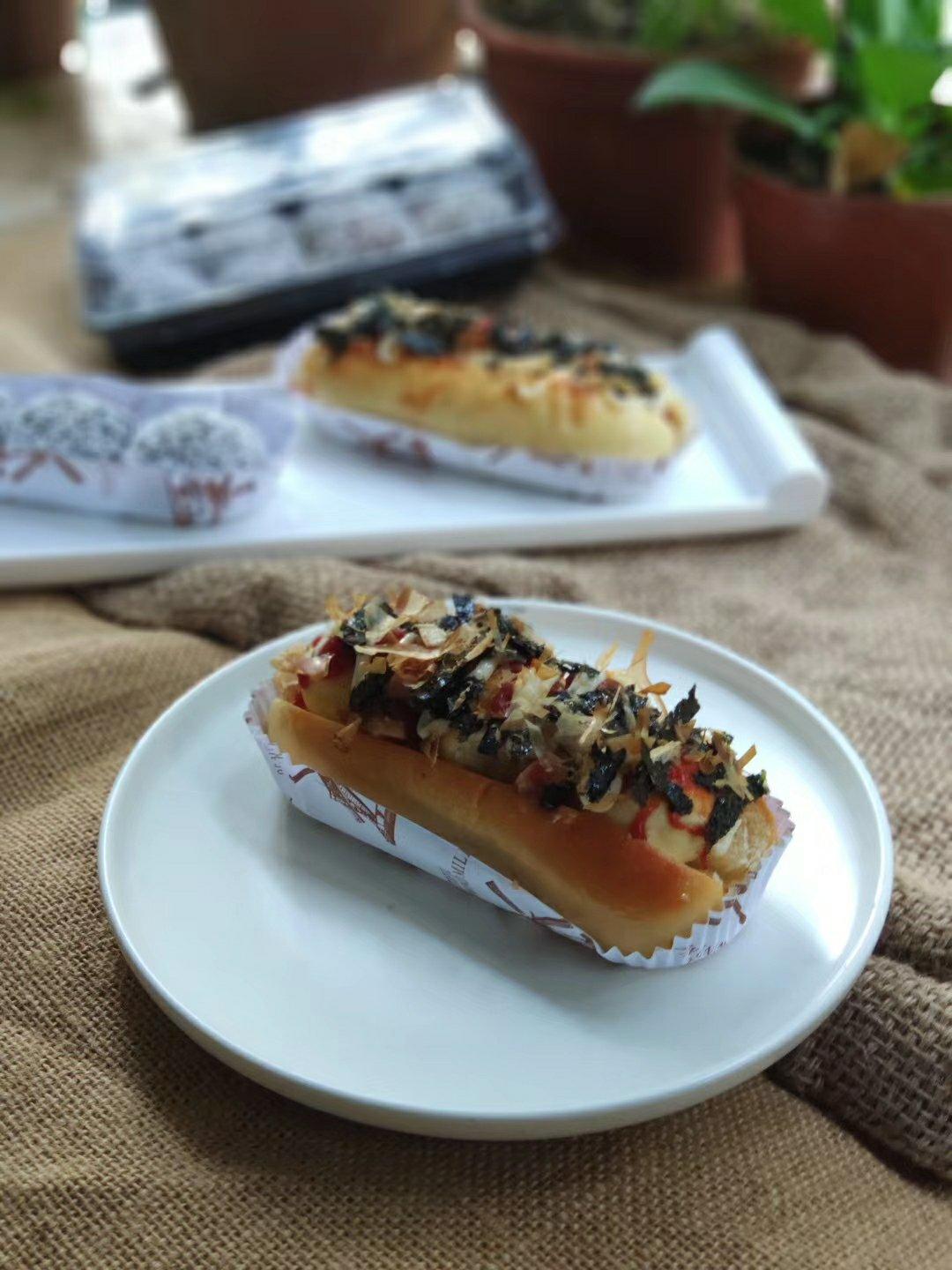 日式炒面面包&章鱼小丸子面包【北鼎烤箱食谱】