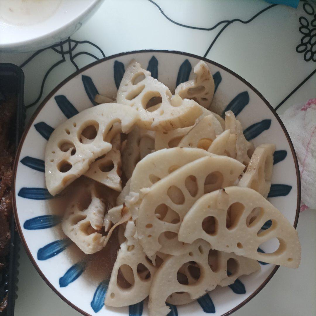清炒藕片