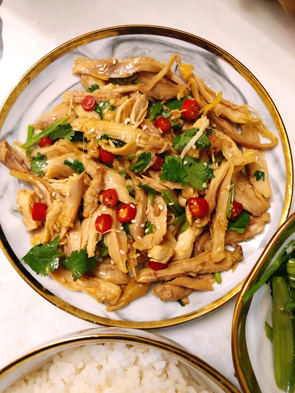 家庭版的手撕鸡