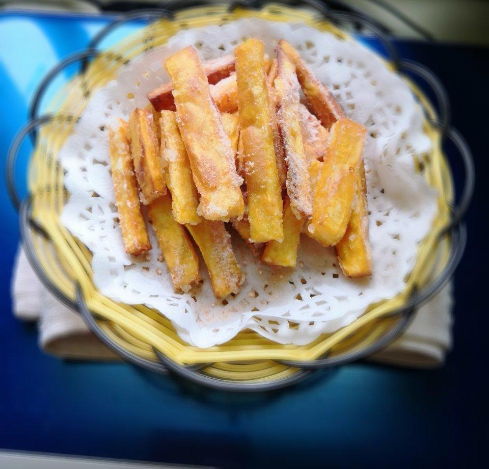 甘梅薯条（不可不试的酸甜开胃炸物）