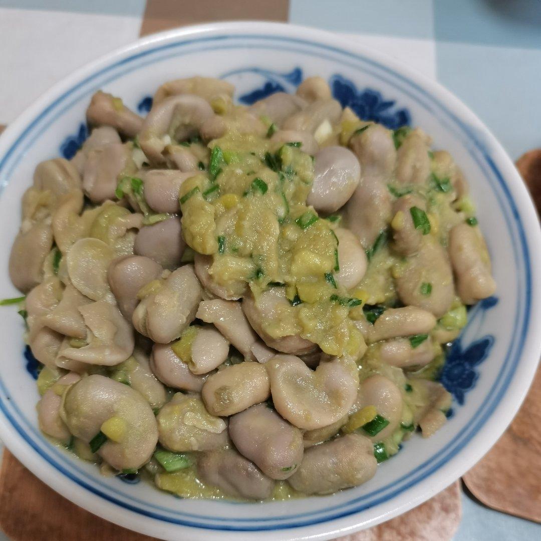 烩嫩胡豆