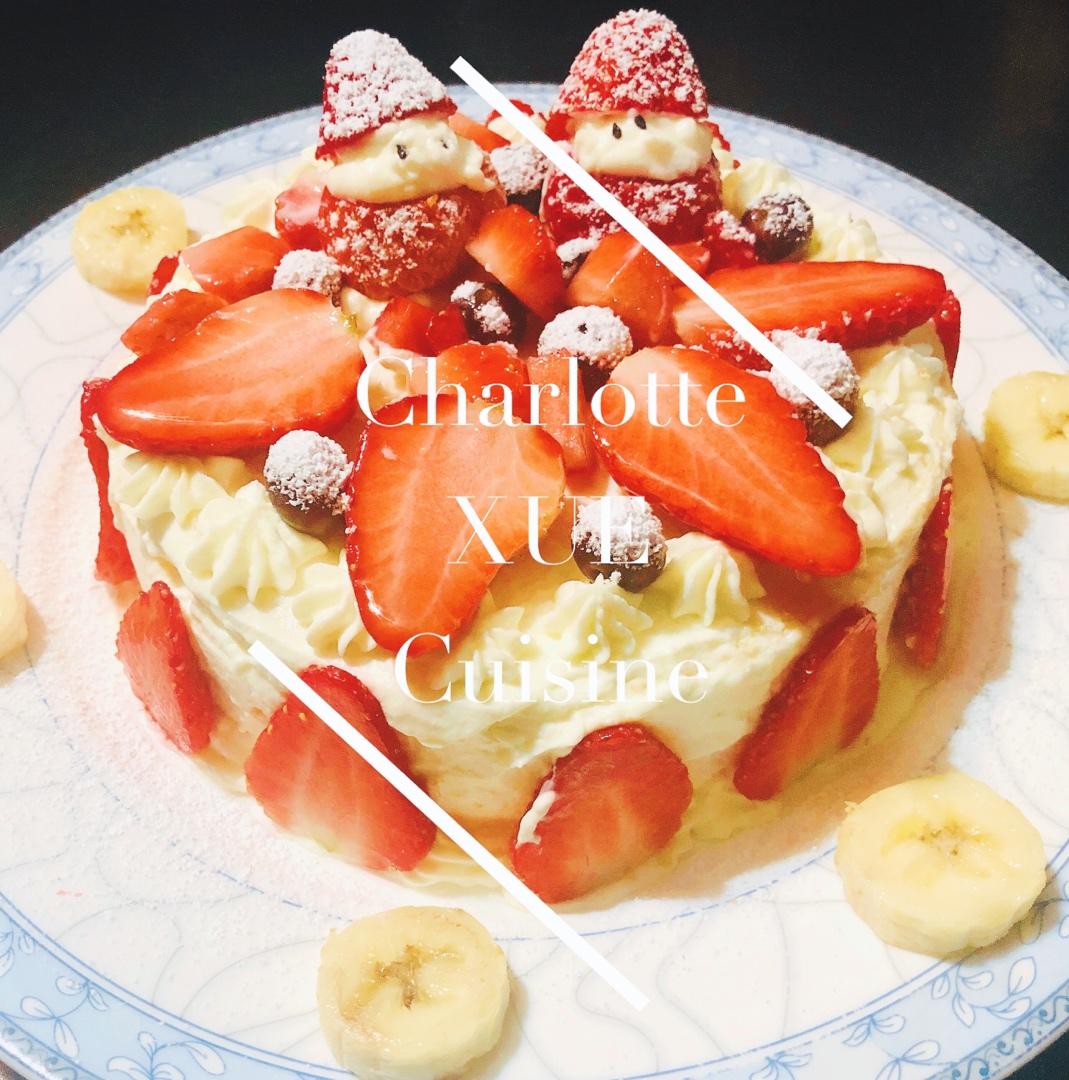 圣诞呆萌裸蛋糕