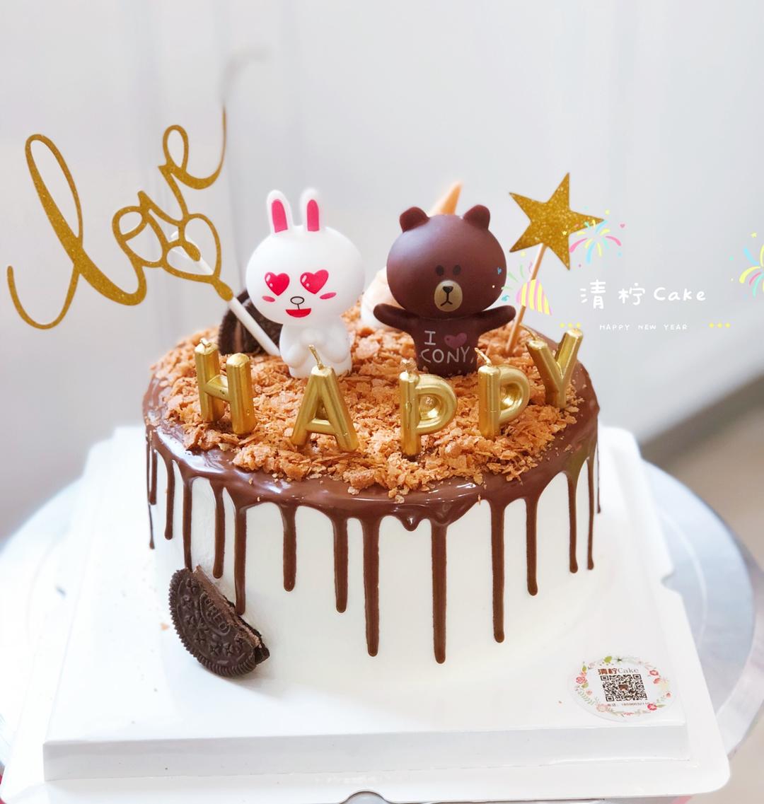 《Tinrry+》草莓奶油蛋糕（8寸配方）