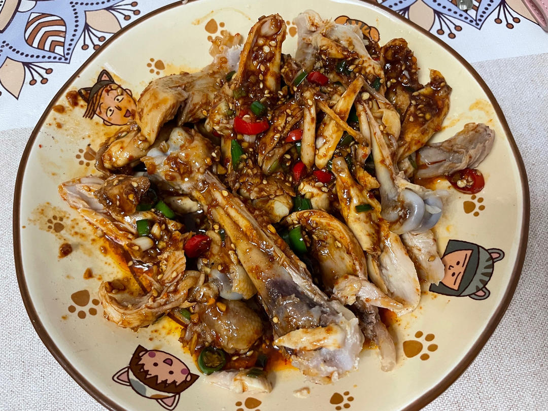 柠香椒麻手撕鸡 酸辣开胃