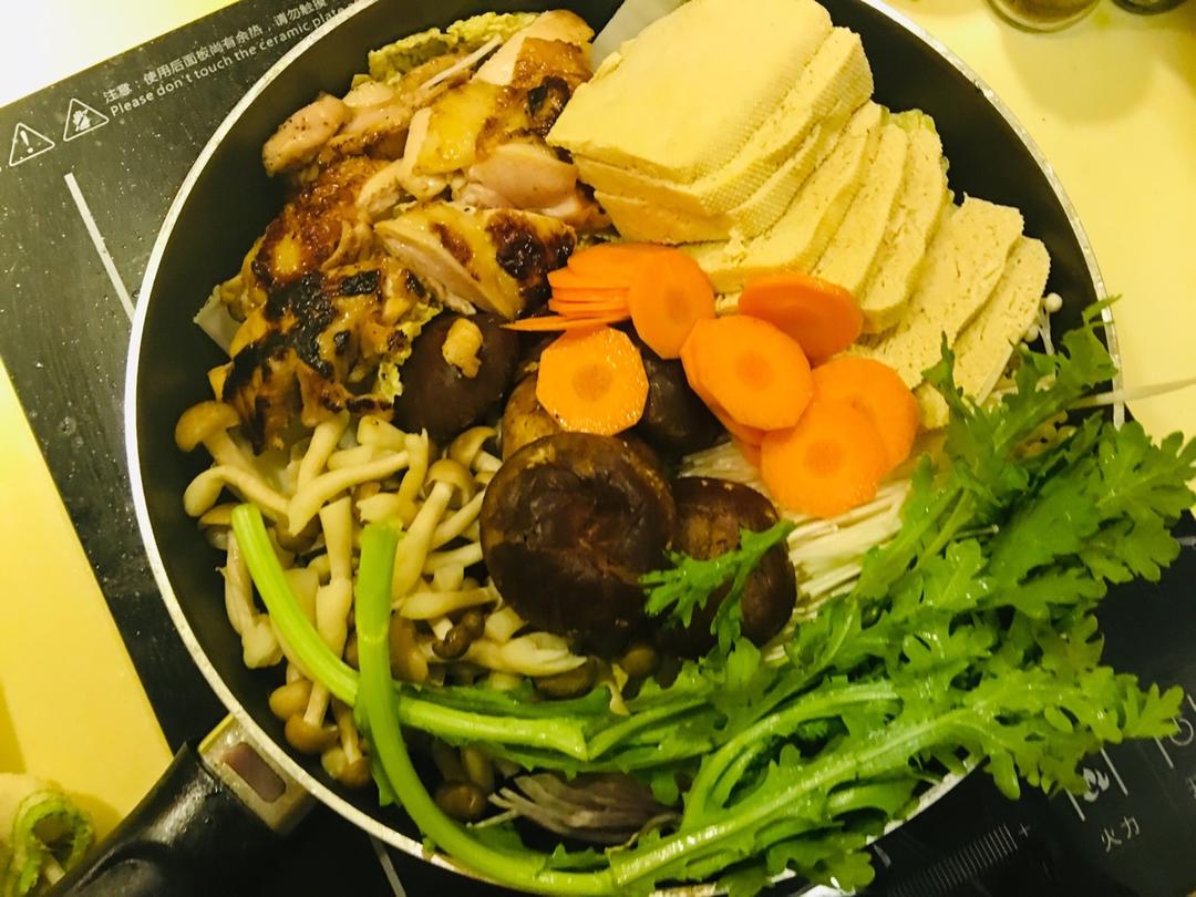 日式鸡肉火锅【曼食慢语】