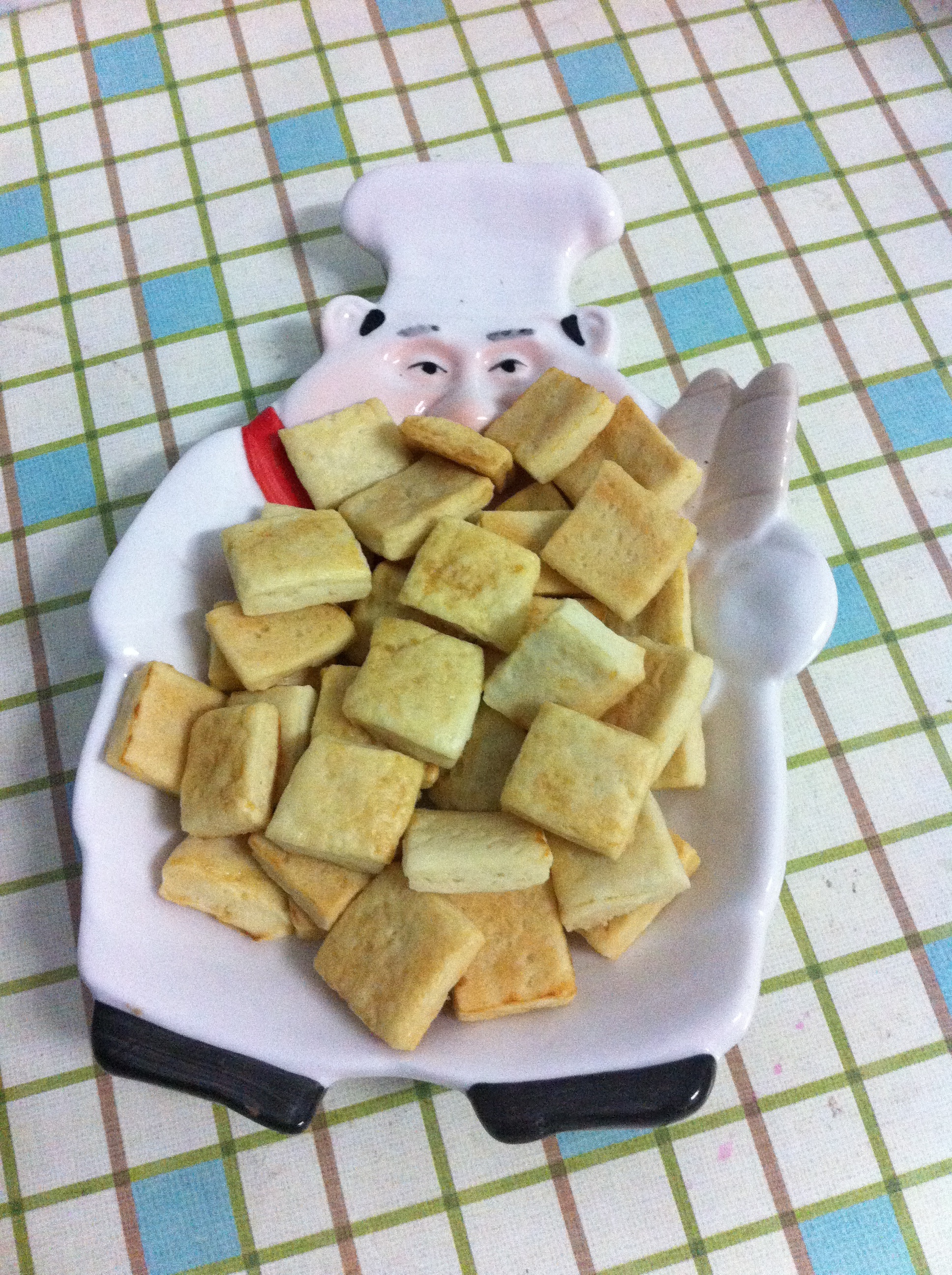 牛奶方块小饼干