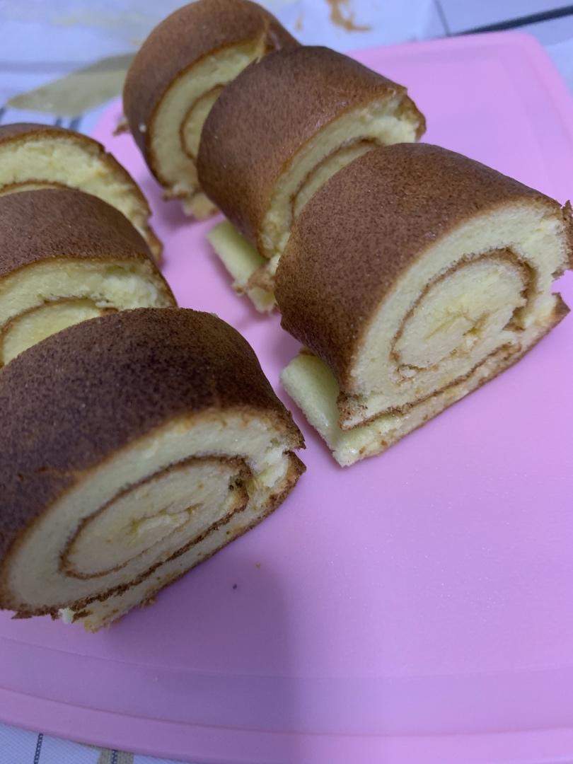 蛋糕卷这样做‼️不掉皮不开裂（小视频食谱）