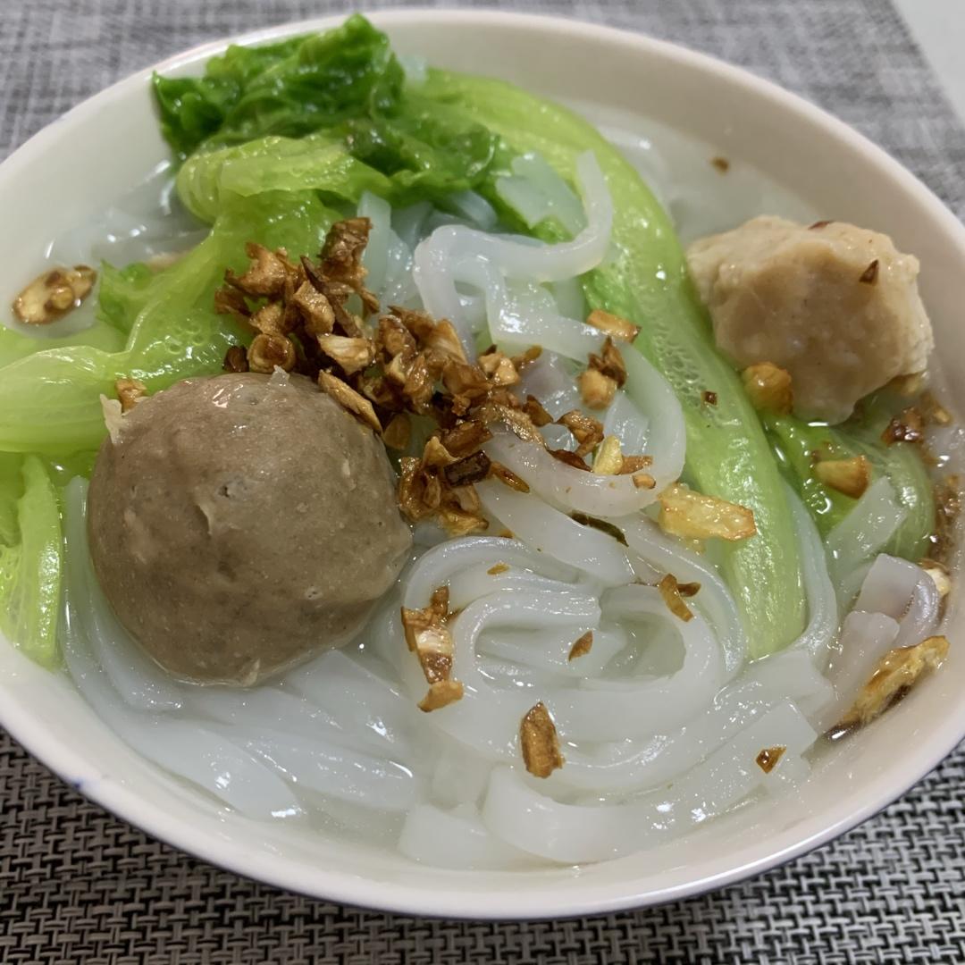 潮汕牛肉丸粿条汤