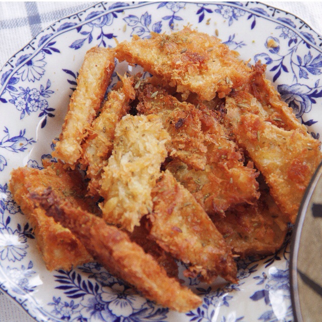 酥炸杏鲍菇