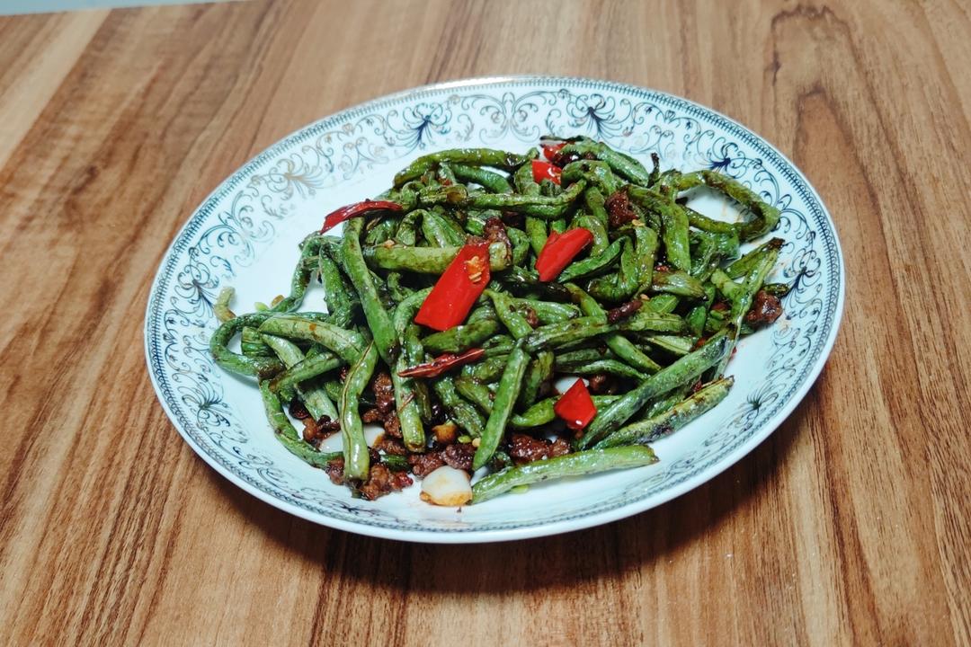 家庭版干煸豆角