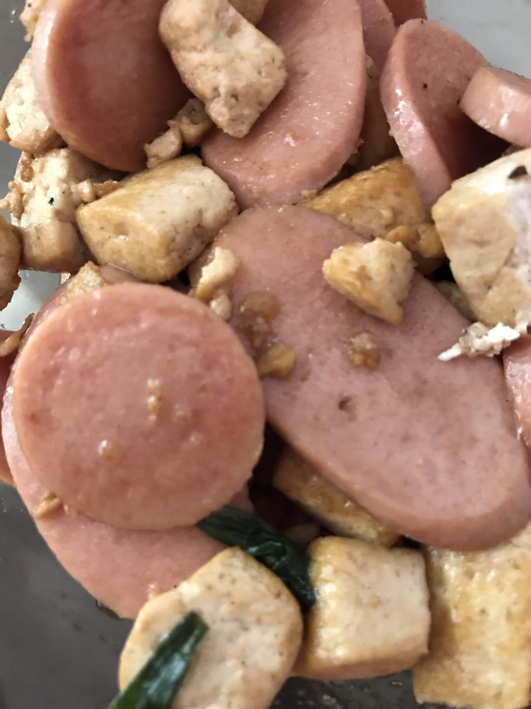 孩子们爱吃的菜 火腿豆腐