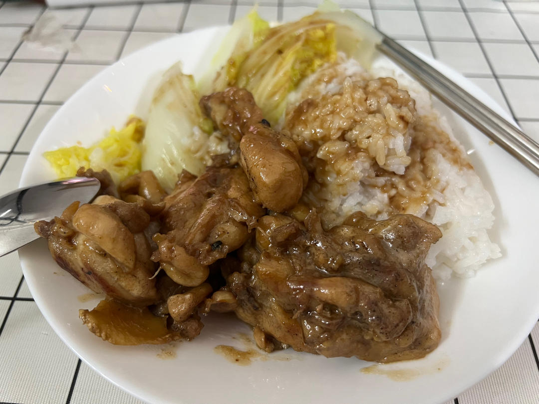照烧鸡腿饭