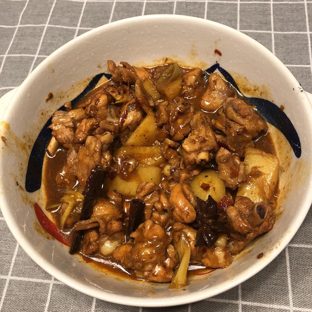 冬季进补好美食——土豆烧鸡块