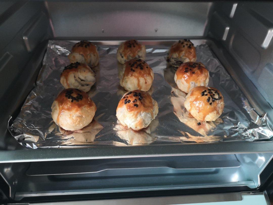 懒人版蛋黄酥（蛋挞皮版）