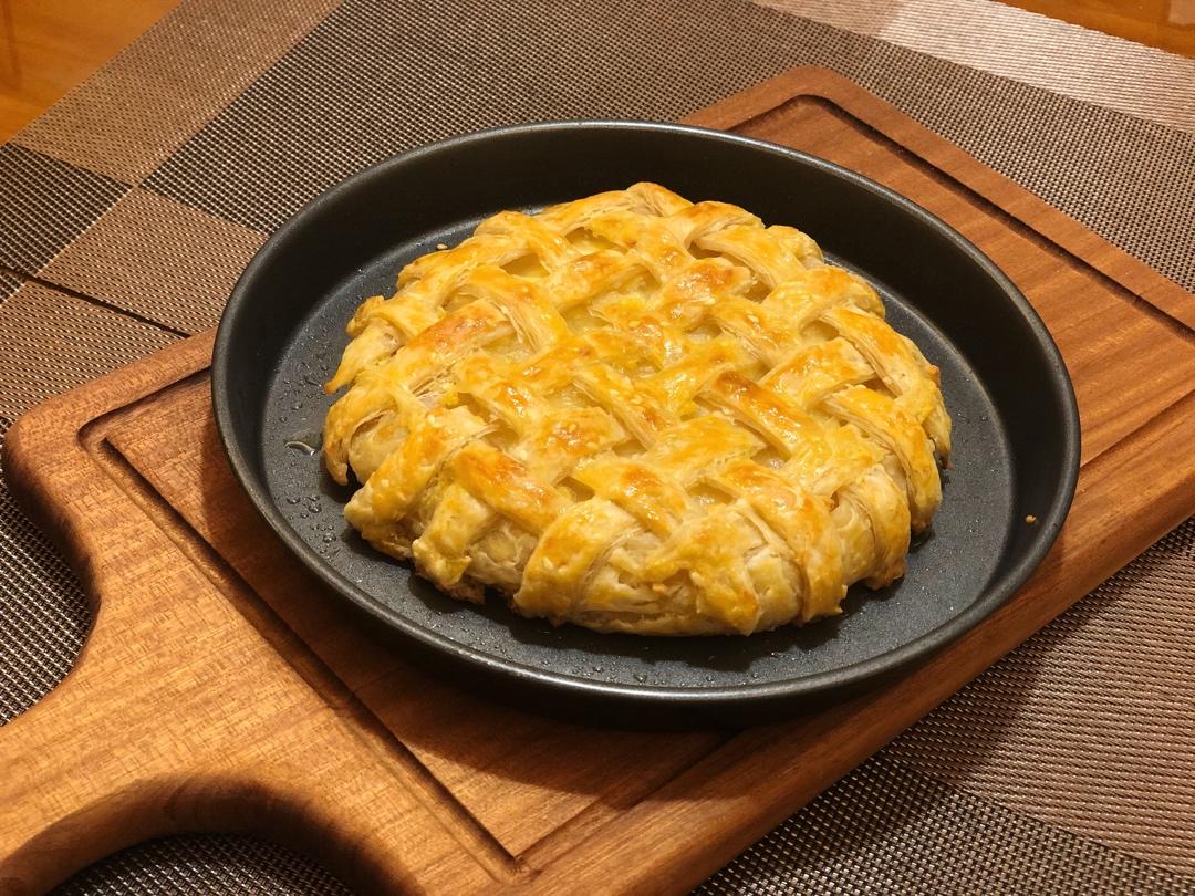 简易快手苹果派
