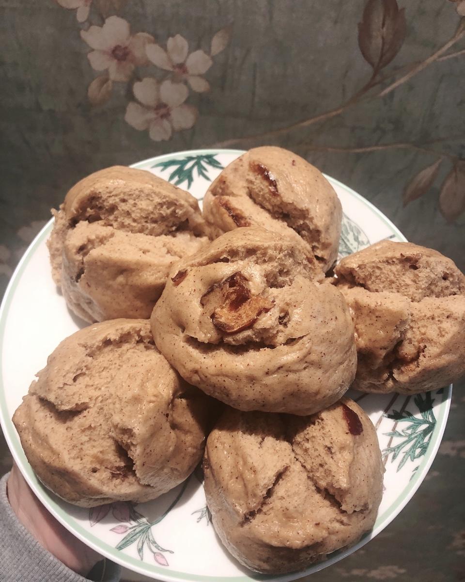 新手也能爆开花的老面红糖大枣开花馒头（泡打粉版or无泡打粉版）