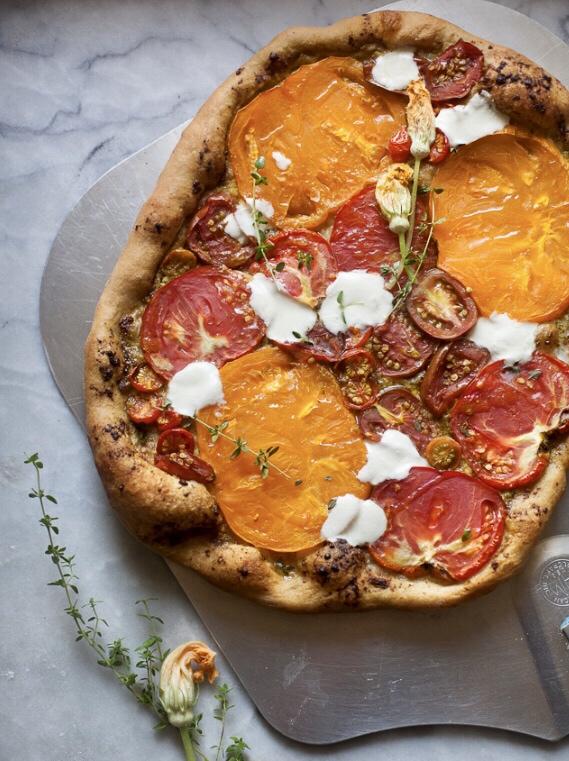 每天五分钟免揉面包之扁平面包flatbread和pizza的做法