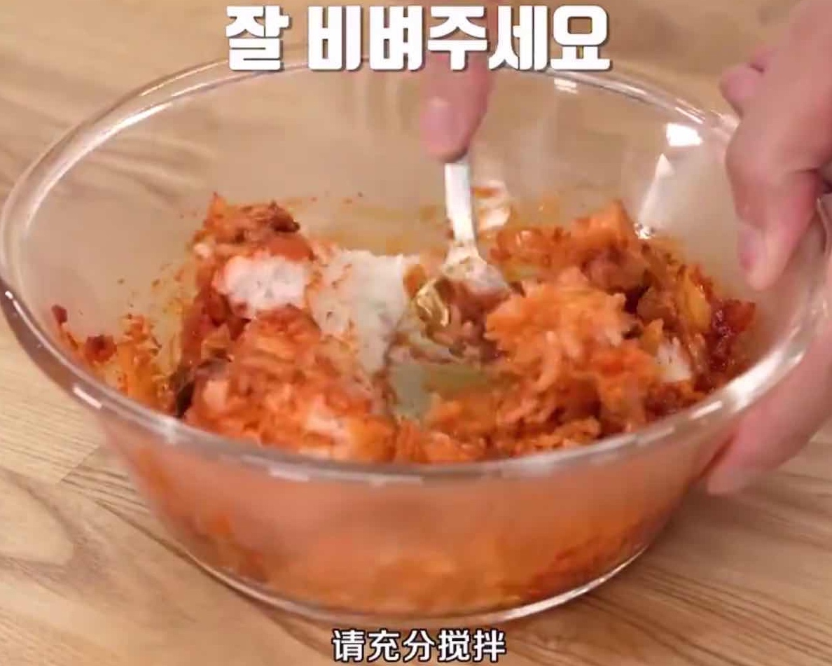 白钟元−泡菜炒饭的做法 步骤12