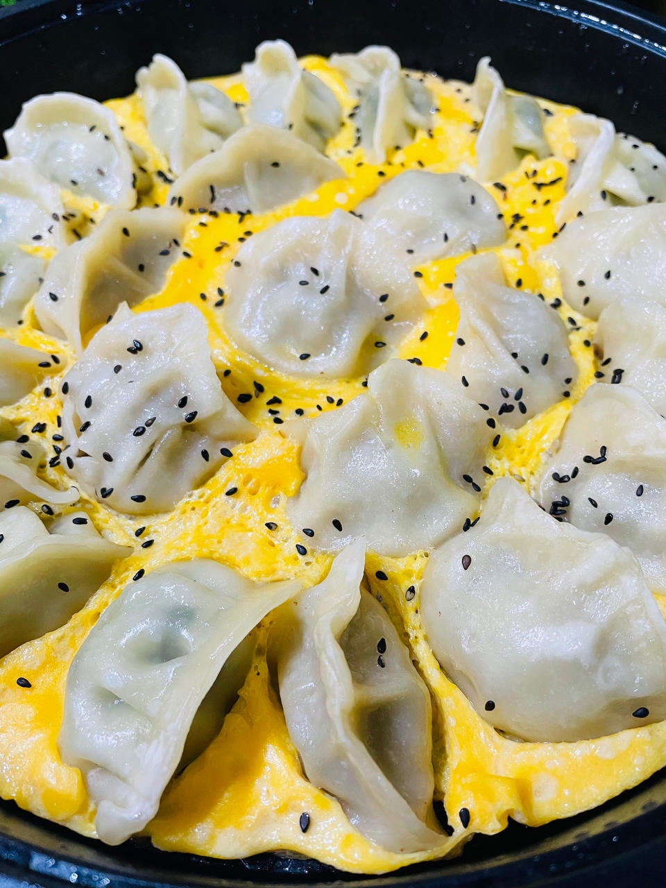 懒人快手抱蛋煎饺