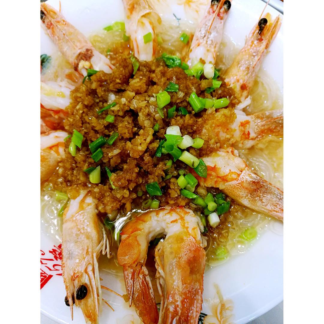 蒜蓉粉丝蒸虾
