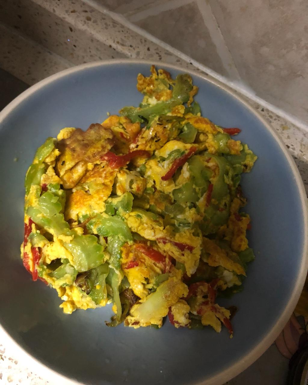 苦瓜炒蛋（清火菜）