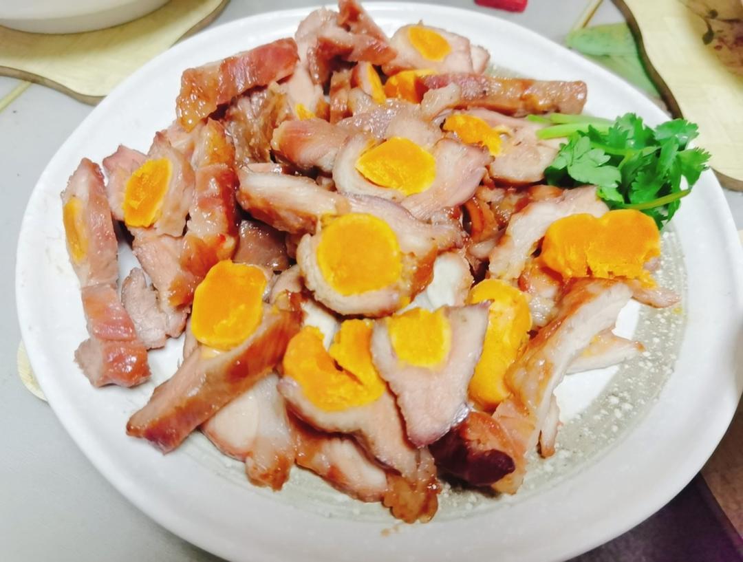 咸蛋黄蜜汁叉烧