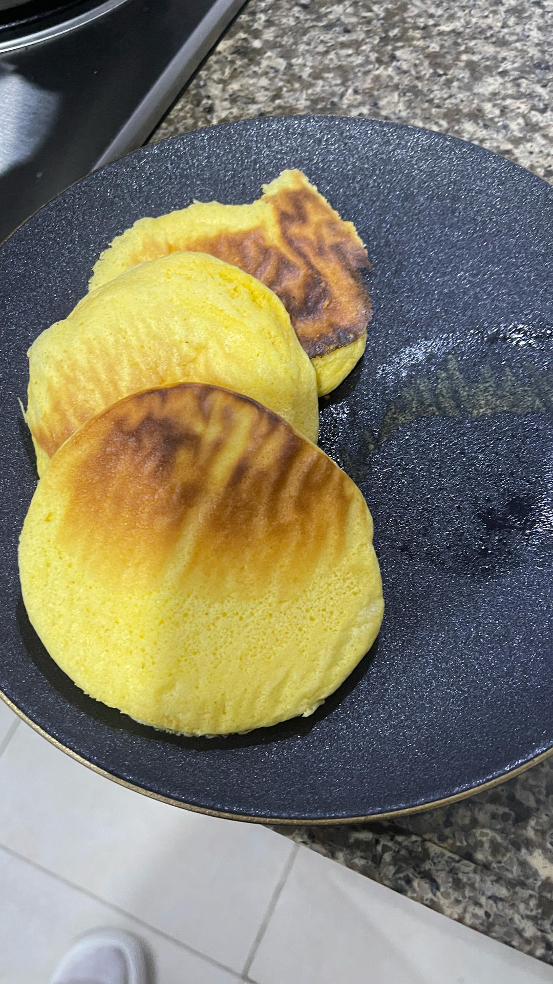 10分钟搞定网红舒芙蕾松饼🥞超松软『步骤详细附视频』『平底锅美食』
