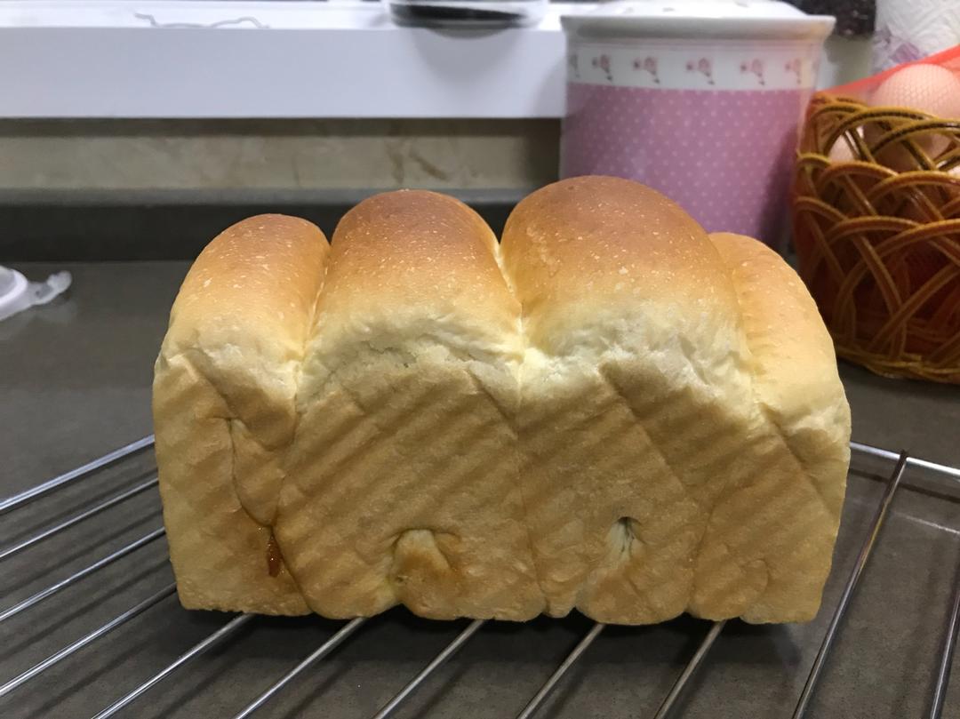 夺命软吐司(๑´ڡ`๑)超软拉丝极速方便的一次发酵吐司