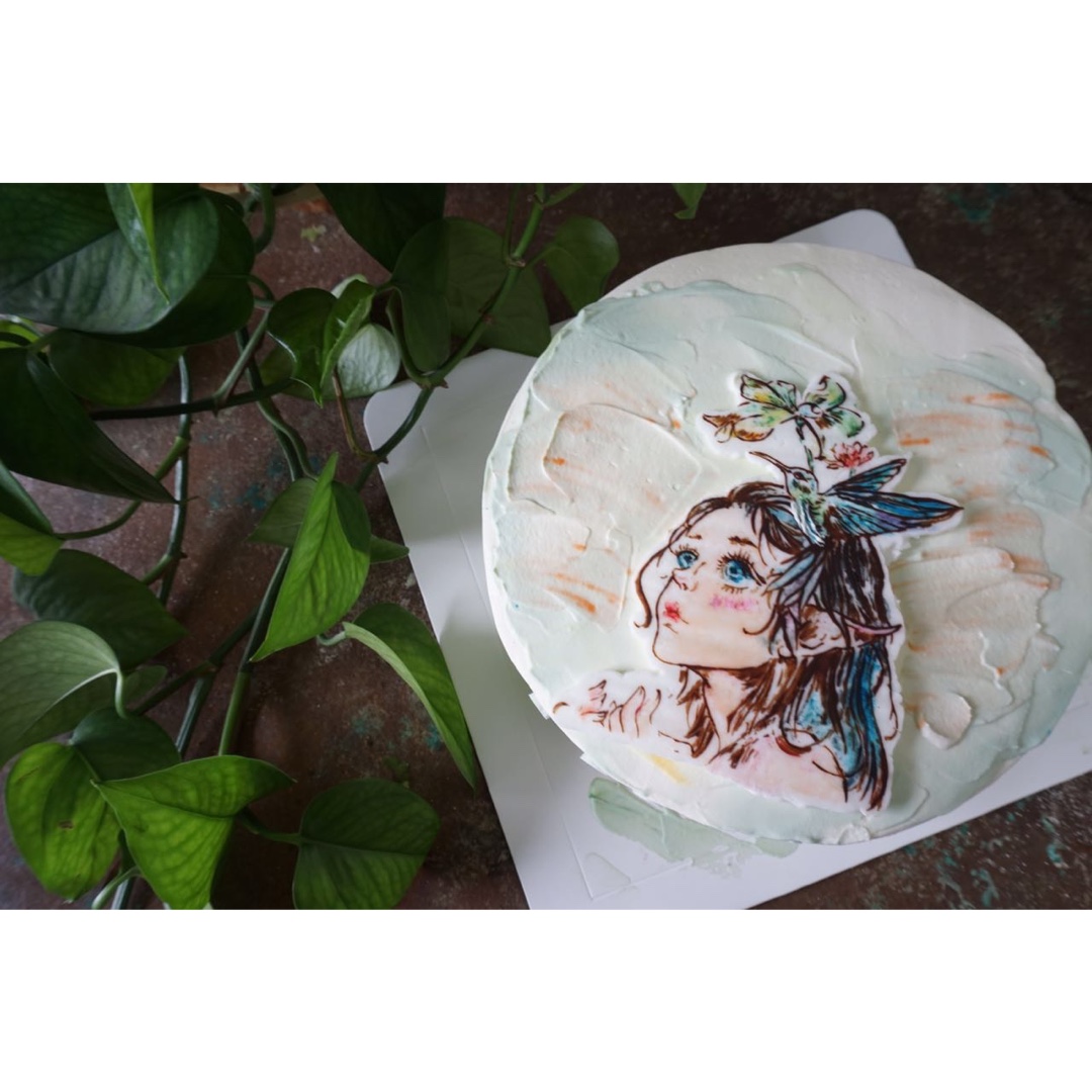 基础巧克力转印、奶油霜转印