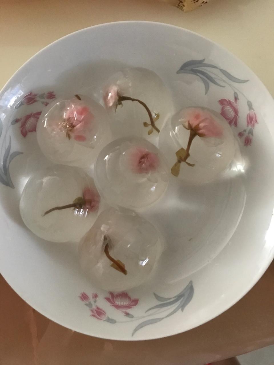 水信玄饼（樱花，水果）