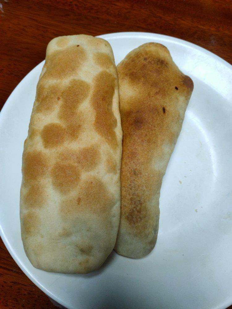 路边摊酥脆的黄桥烧饼