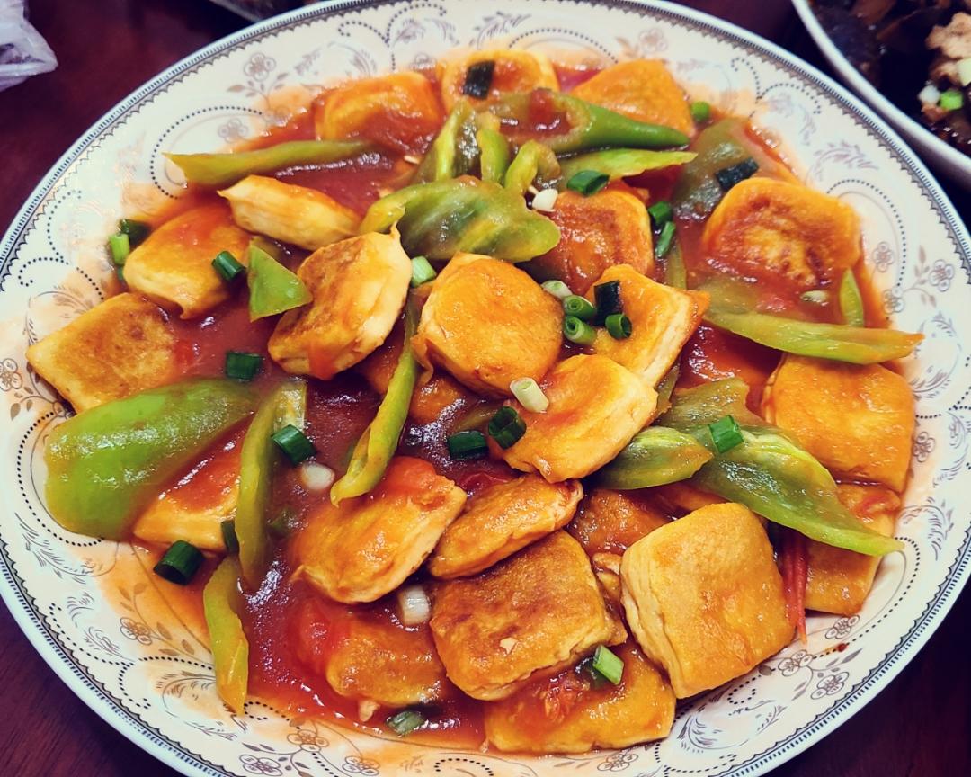 茄汁石屏豆腐