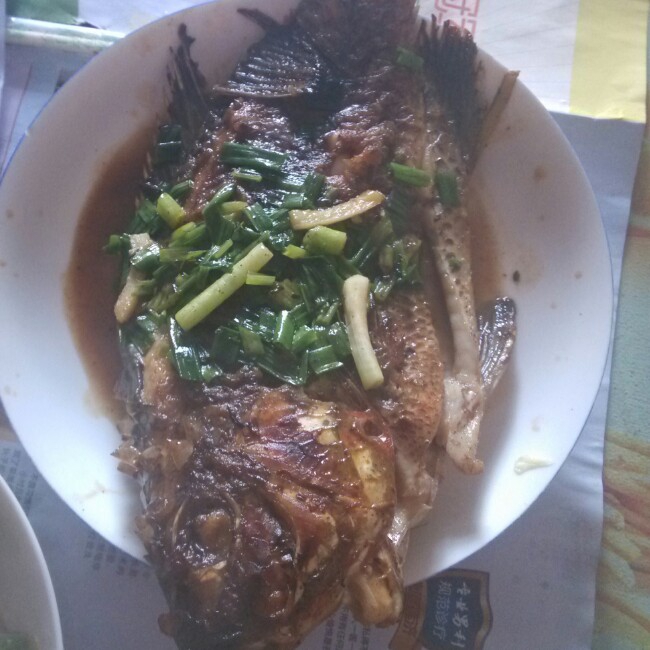 红烧福寿鱼