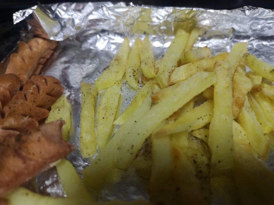 欧芹海盐烤薯条Chips with Parsley Salt——北鼎烤箱食谱