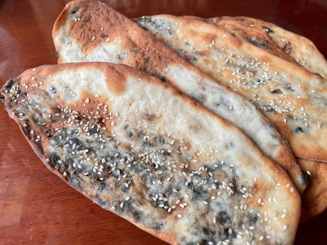 好吃到爆的梅干菜肉锅盔