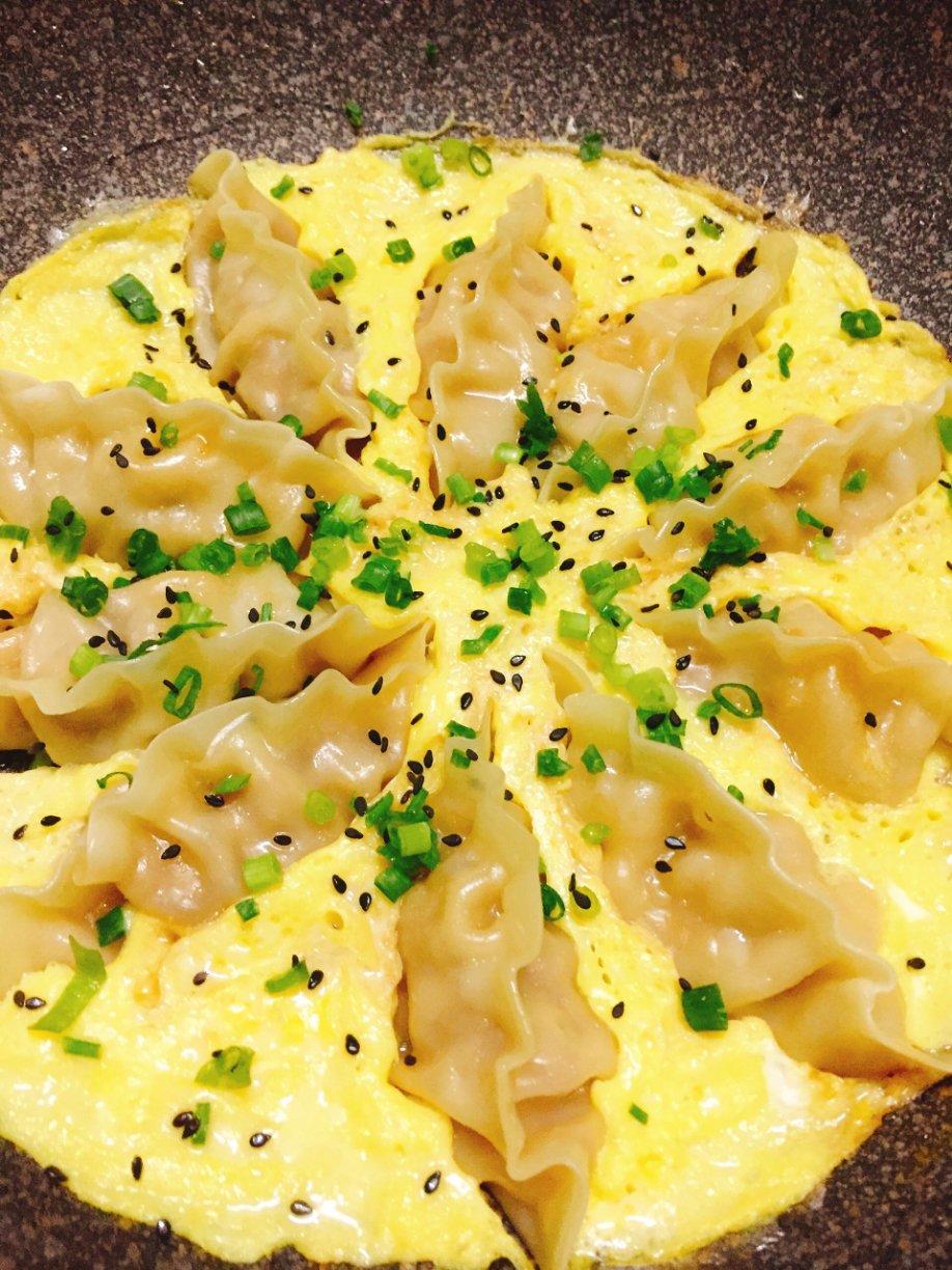 鸡蛋煎饺（零失败）