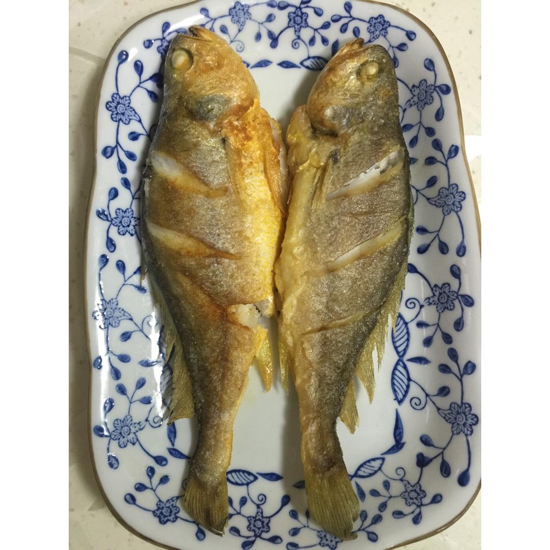 香煎黄鱼