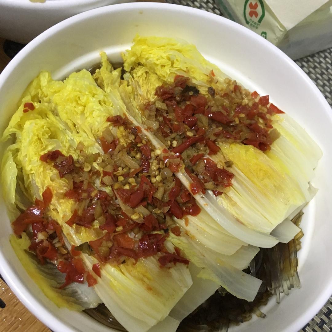 蒜蓉粉丝娃娃菜