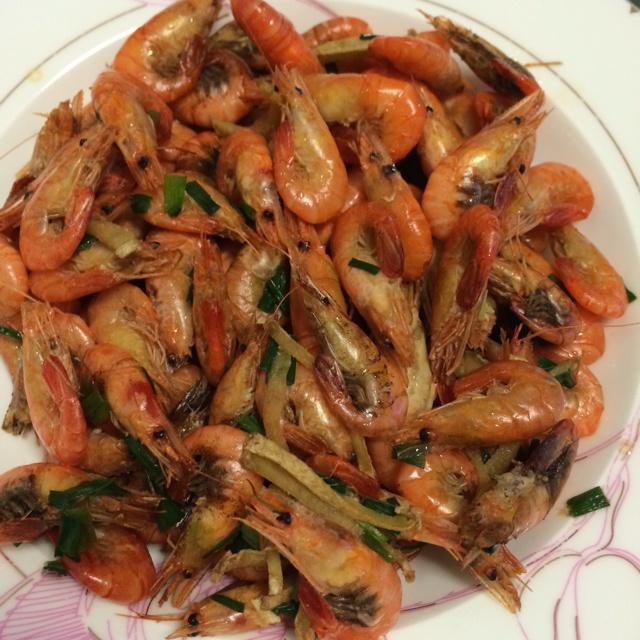 葱香小河虾