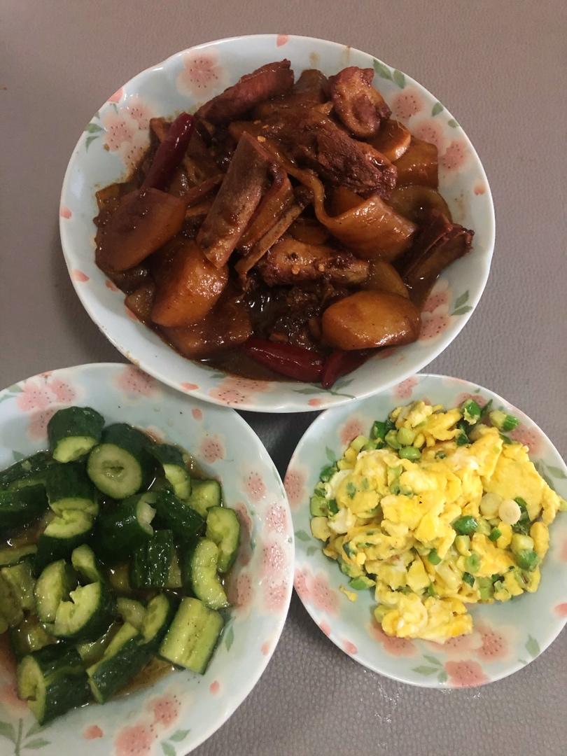 萝卜红烧排骨