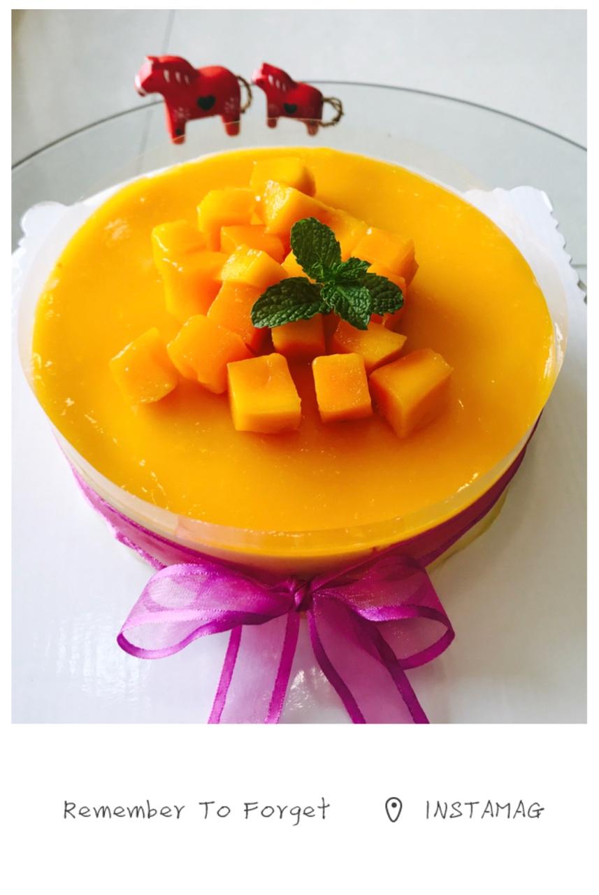 《Tinrry下午茶》教你做芒果流心慕斯（6寸配方）