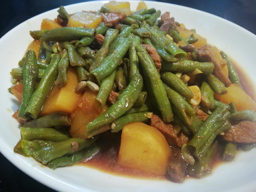 豆角炖土豆(土豆炖豆角)的做法