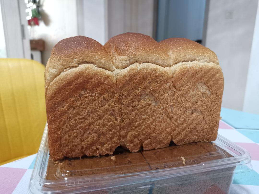 100%全麦酸奶吐司 纯全麦 波兰种
