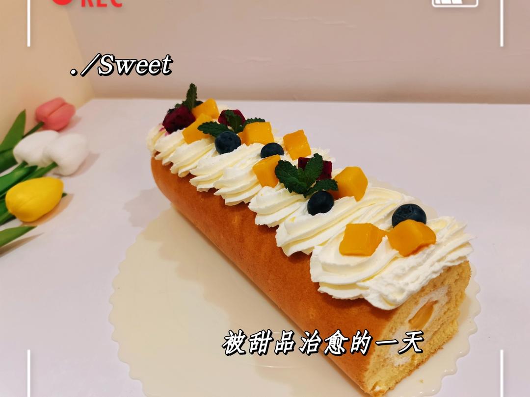 原味蛋糕卷
